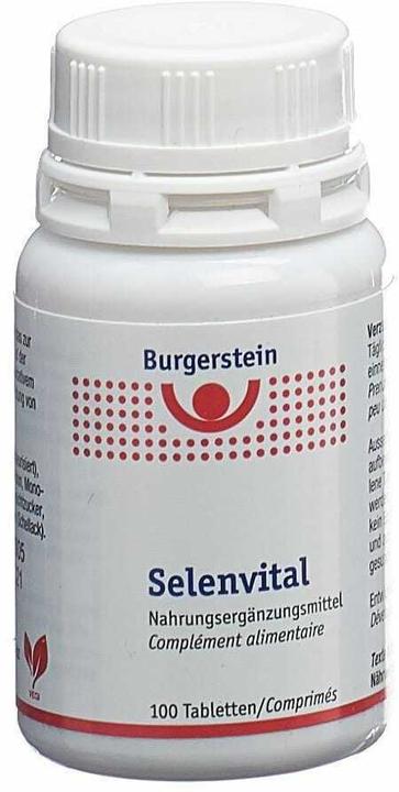Actual product image Burgerstein Selenium Vital (100 pcs., Pills, 31.80 g)