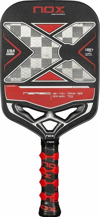 Immagine prodotto Nox Pickleball-Schläger Nerbo Schwarz Carbonfaser