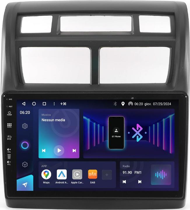 Phonocar Mediastation 9" Custom Fit (Apple Carplay, Auto Android)