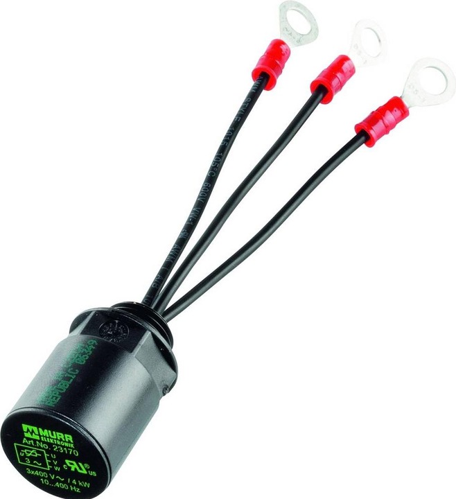 Actual product image Murr Elektronik Motor suppression module Varistor, 3x400VAC/7.5kW RC3R-VG-3x400/7.5k