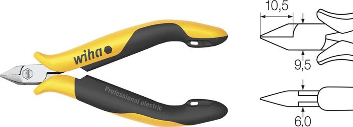 Produktbild Wiha ESD Seitenschneider ohne Facet (115 mm)