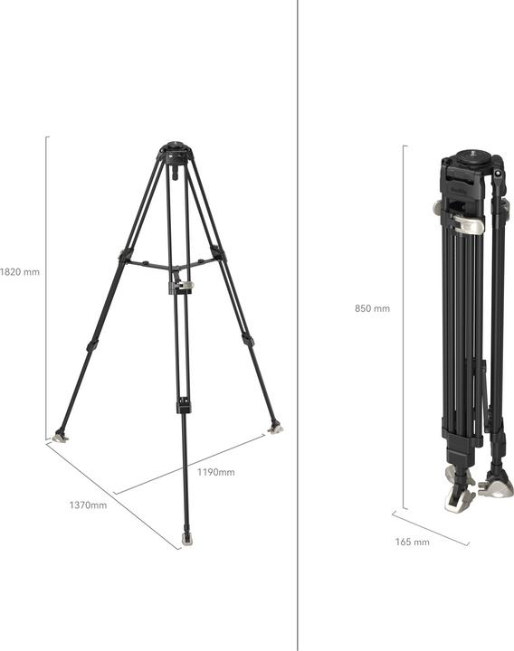 Actual product image SmallRig Tripod FreeBlazer (Metal, Plastic, Carbon)