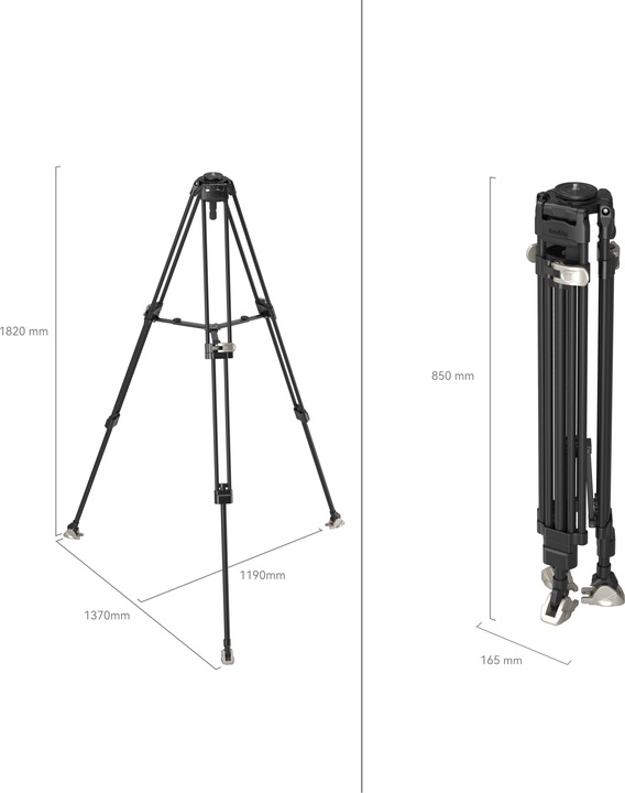 Produktbild SmallRig Stativ FreeBlazer (Metall, Kunststoff, Carbon)