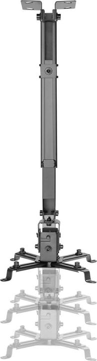 Produktbild Wiltec Beamerhalterung 20kg Projektorhalterung Decke Wand 43-65cm schwenkbar (Decke, Wand)