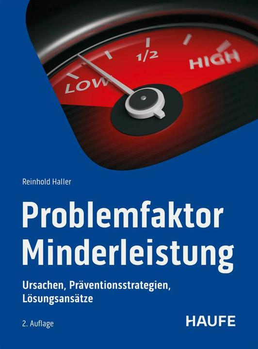 Produktbild Problemfaktor Minderleistung (Deutsch, Reinhold Haller, 2025)