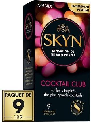 Manix Skyn Cocktail Club condoms German/French (9 pcs.)