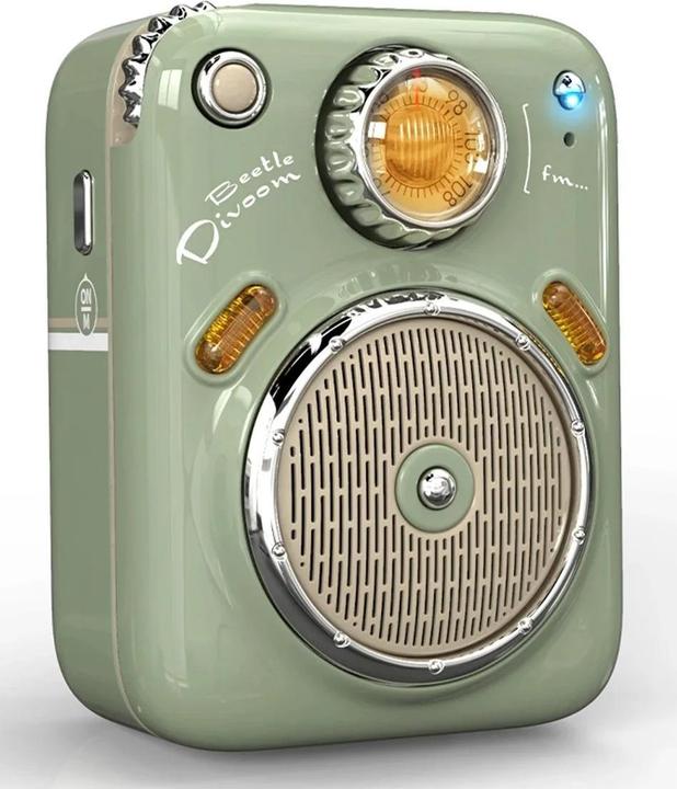 Actual product image Divoom Beetles-FM II green