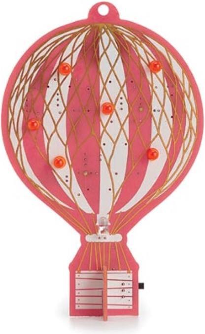 Immagine prodotto Whadda Mongolfiera dal design retrò - kit per imparare a saldare (Kit elettronica)