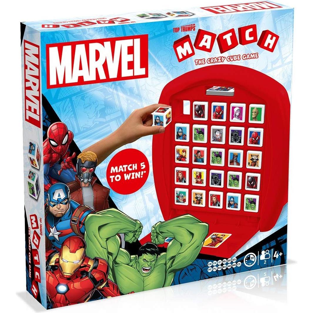 Winning Moves TOP TRUMPS MATCH - MARVEL NEW 8-2021 (Multilingual)