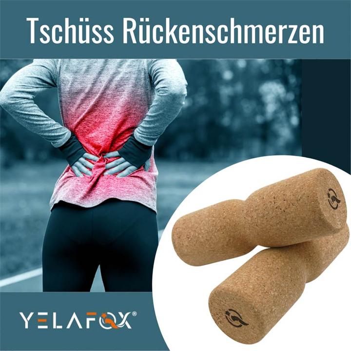 Produktbild Yelafox Faszienrolle mit Rille