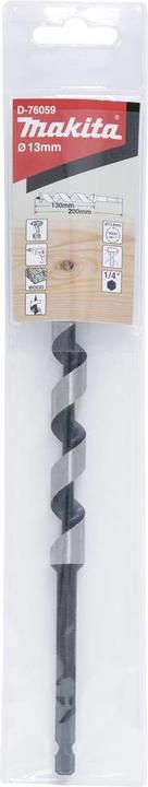 Actual product image Makita D-76059 Snake Drill 13x200mm (13 mm)