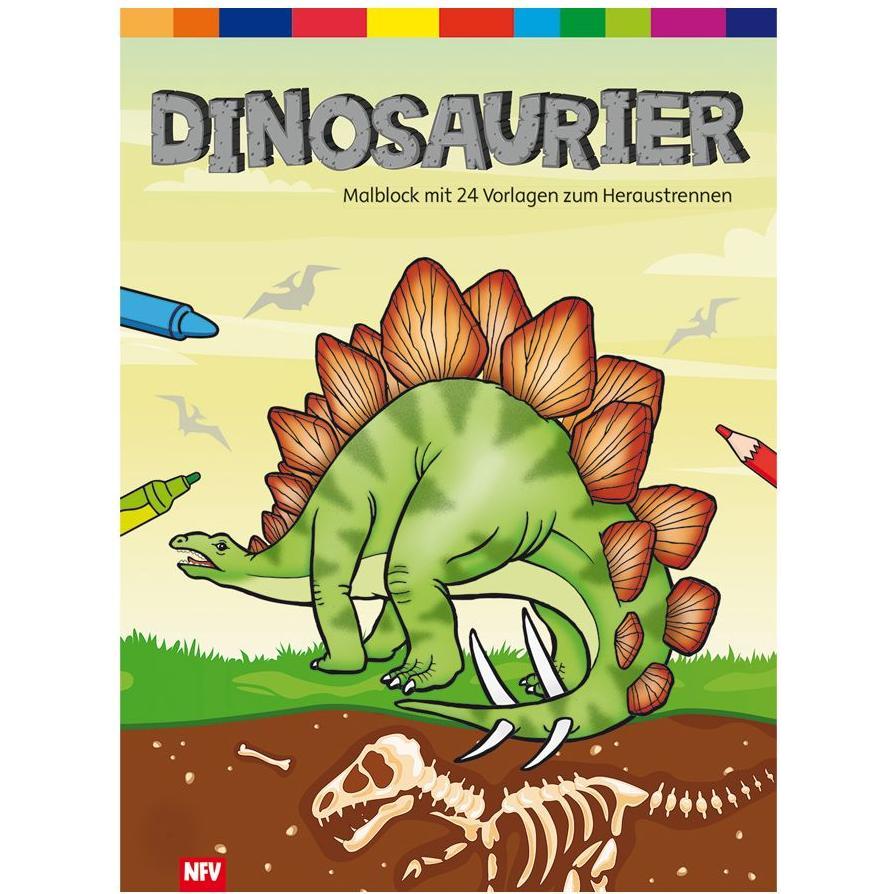 Neuer Favorit Malblock Dinosaurier