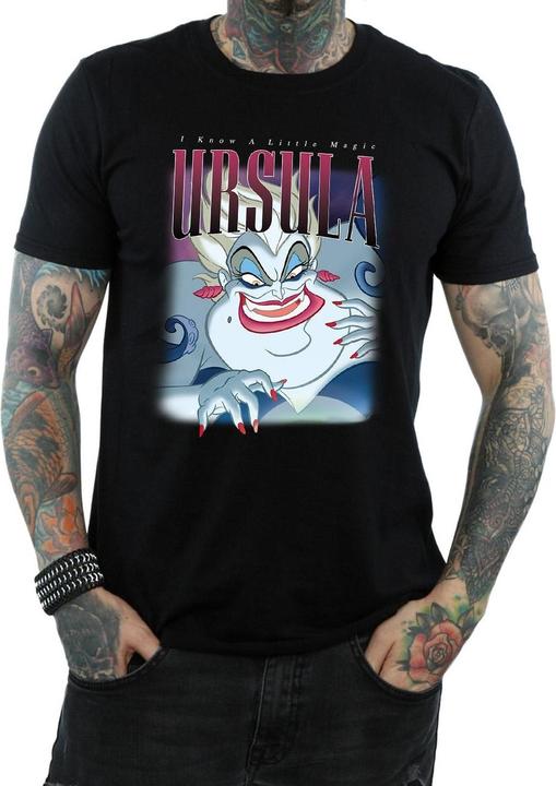 Immagine prodotto The Little Mermaid Maglietta in cotone Ursula Montage Uomo (M)