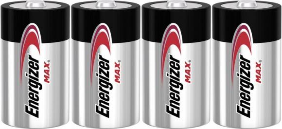 Energizer Max (4 pz., D)