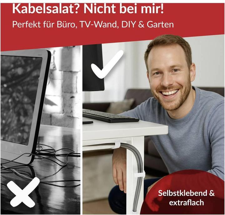 Productafbeelding Label-the-cable Klittenband kabelhouder (Klittenband kabelbinder, 90 mm, 50 Pcs.)