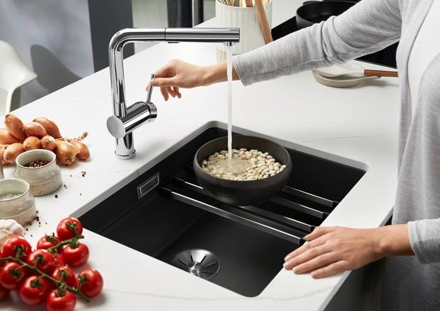 Actual product image Blanco Etagon 500-U (Undermount sink, 46 cm, 53 cm)