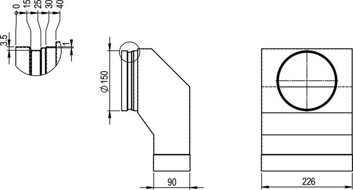 Immagine prodotto Hastrag Pezzo di collegamento simmetrico, ottimizzato
