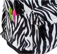 Actual product image Starpak Zebra White School Backpack