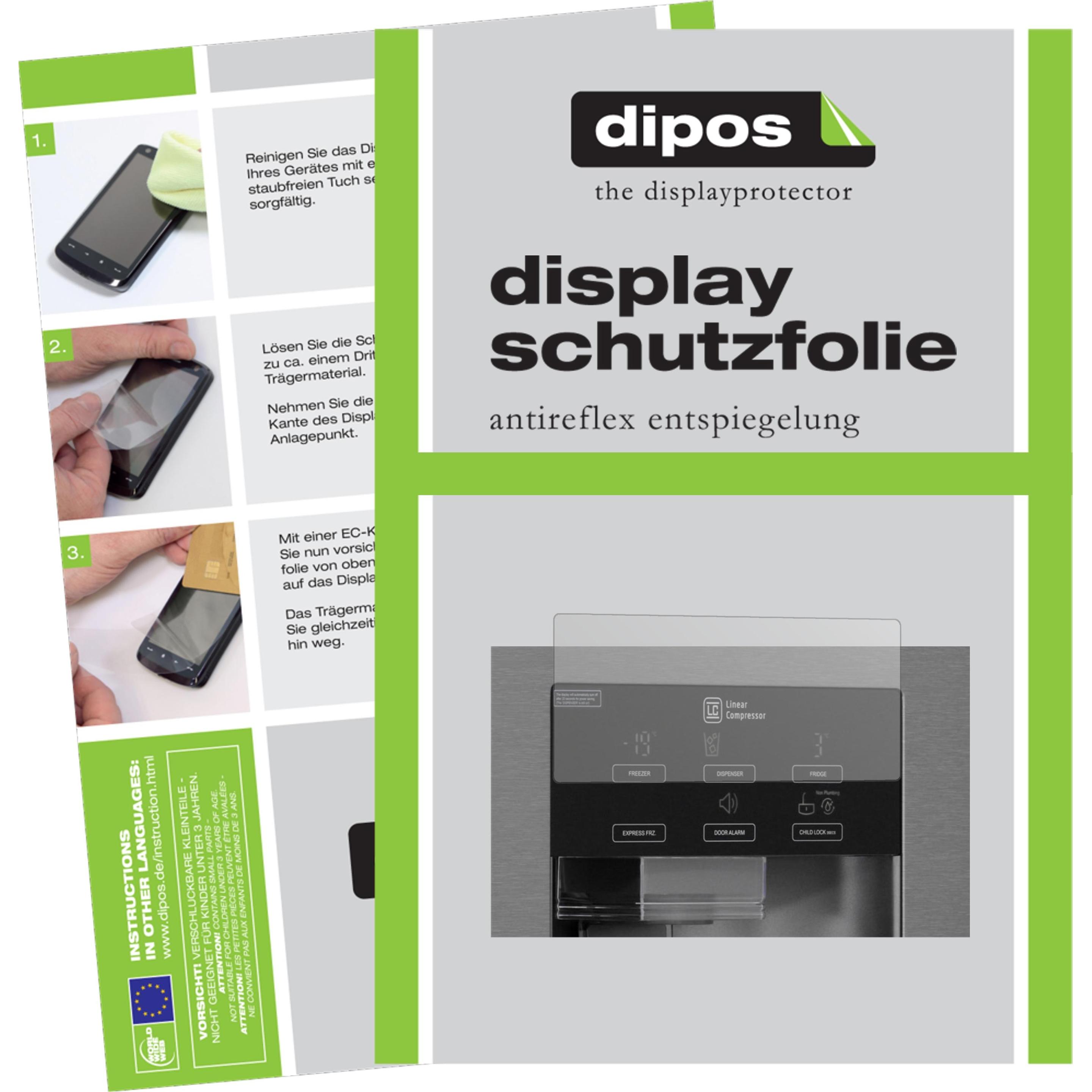 Dipos Displayschutzfolie Antireflex (2 Stück, GSL 361 ICEZ), Tablet Schutzfolie
