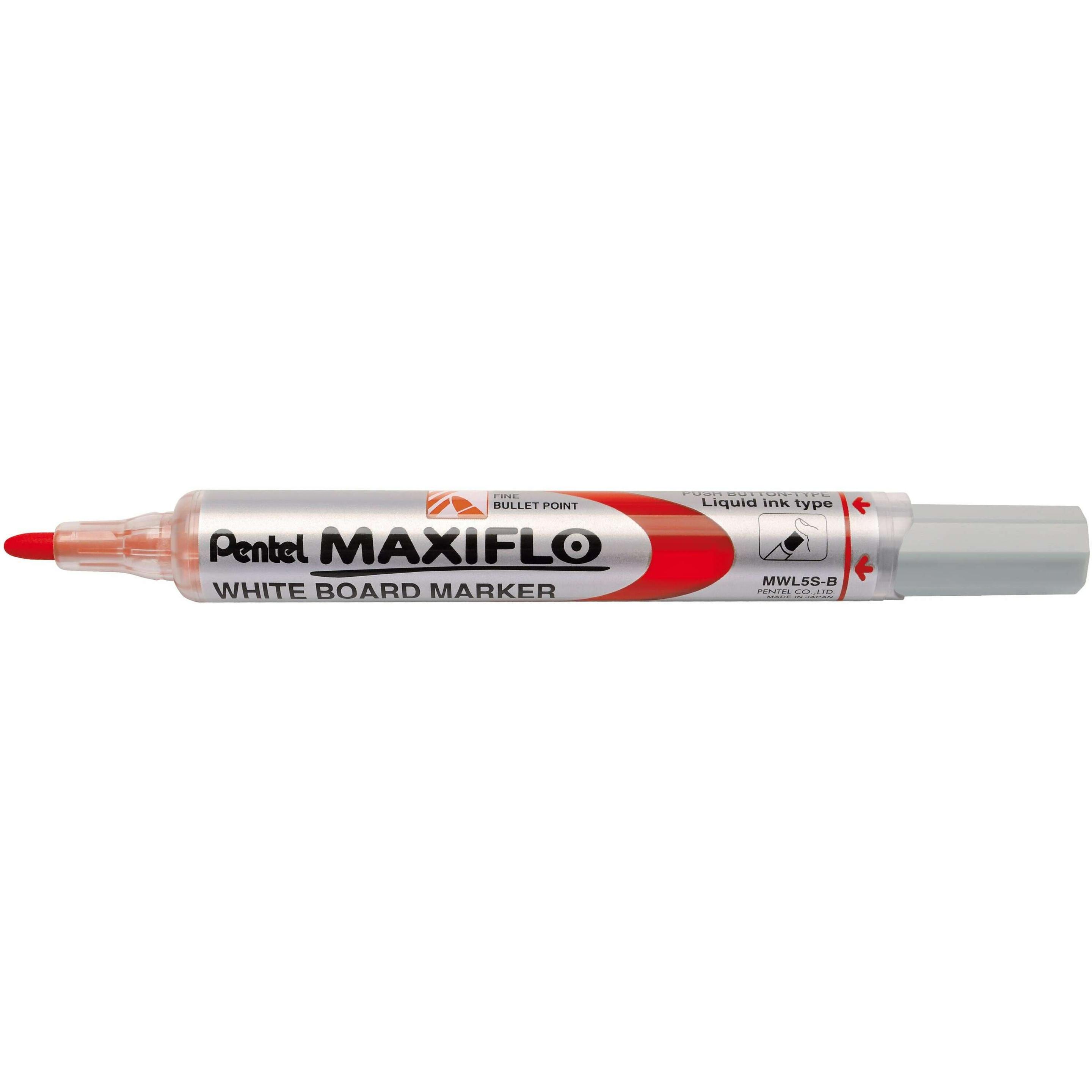 Pentel, Marker, Whiteboard Marker Maxiflo (Rot, 2 mm, 1 x)