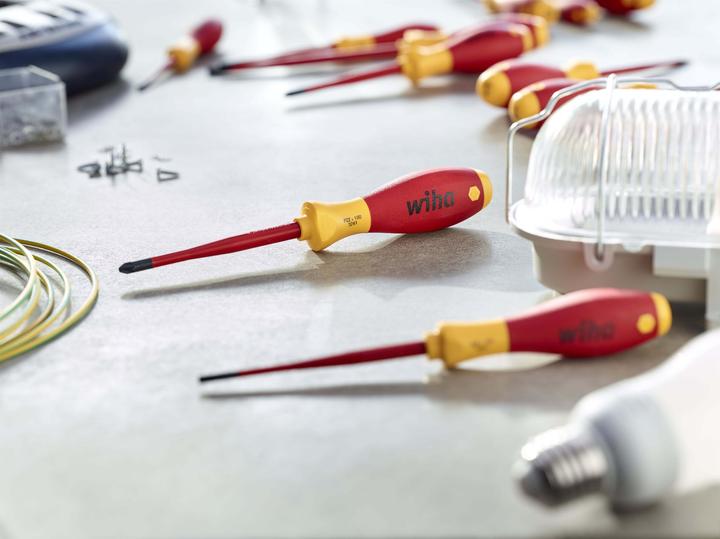 Productafbeelding Wiha Set SoftFinish electric slimFix (Gleuf, Phillipps kruissleuf (PH), Kruisvormig PZ)