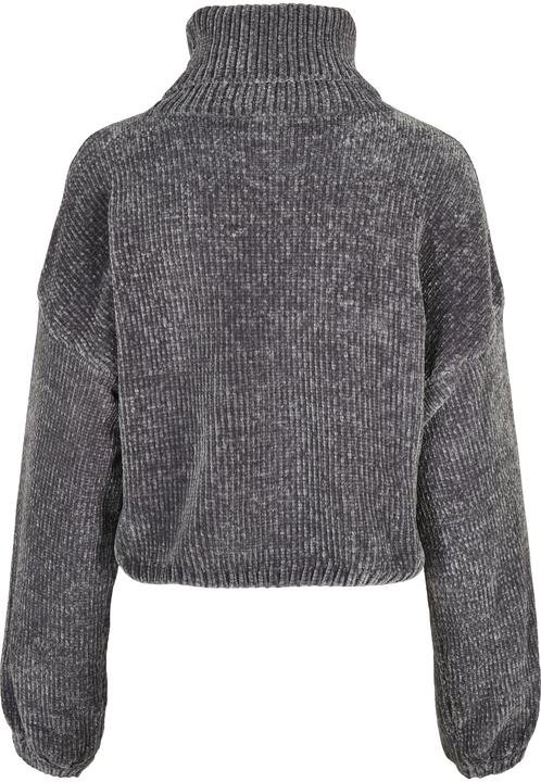 Produktbild Urban Classics Ladies Short Chenille Turtleneck Sweater - 13801 (5XL)