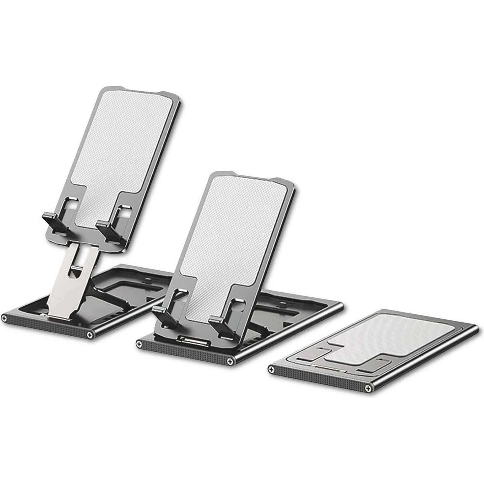 Thumbnail - Intertech Inter-Tech Smartphone-und Tablethalterung MTS-105 bis 30,50cm (12"")Alu, Smartphone Halterung, Grau