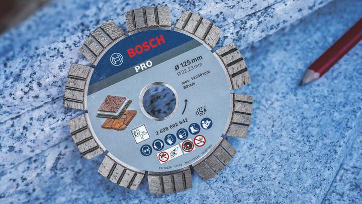 Immagine prodotto Bosch Professional Zubehör Disco diamantato PRO Multi Material, 115 x 22,23 mm