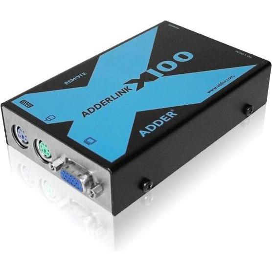 Adder ext. kit for usb til ps/2 100m, KVM Switch, Schwarz