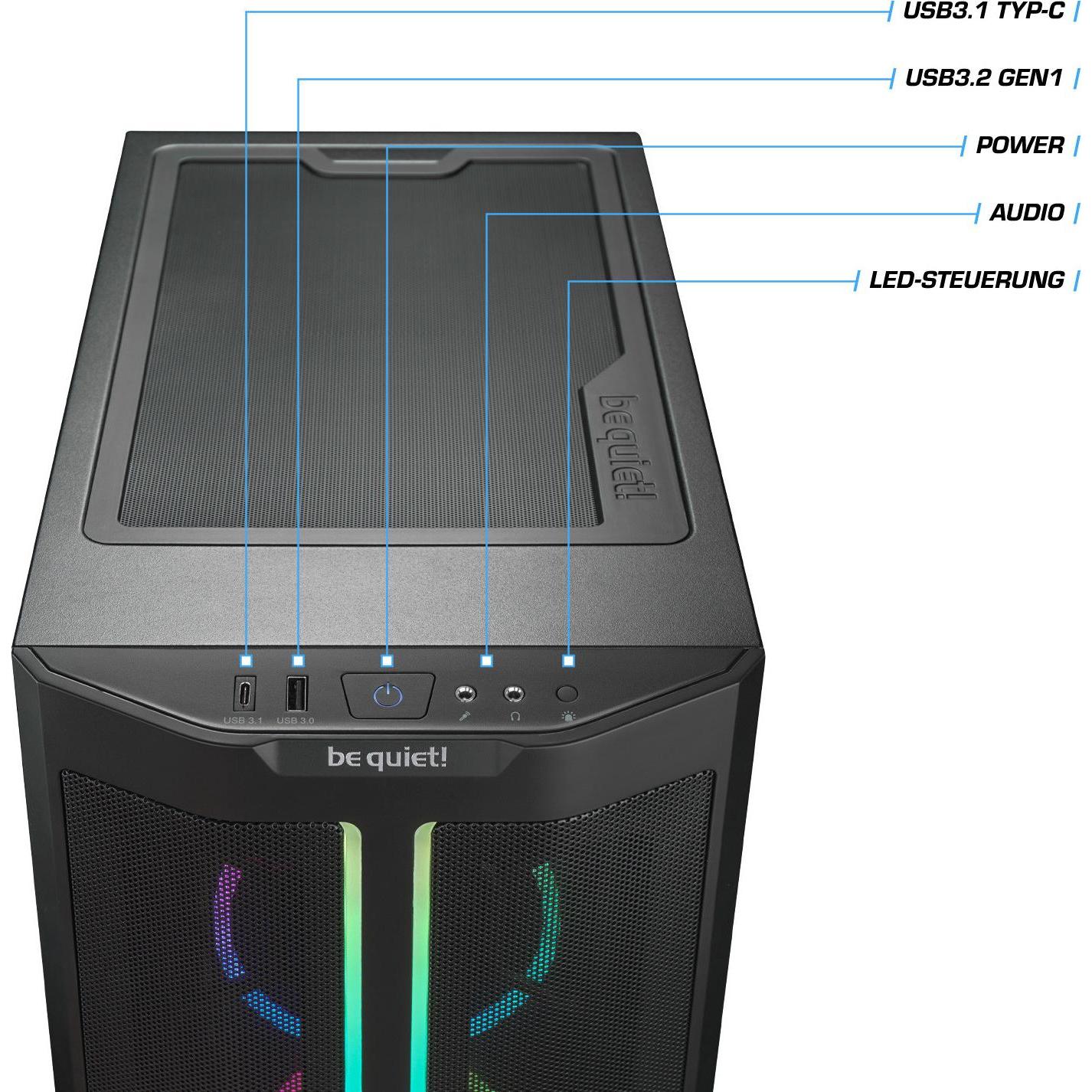 Thumbnail - Kiebel Blizzard 12 (Intel Core i7 12700KF, 32 GB, 2000 GB, GeForce RTX 4070 Ti Super), PC, Schwarz