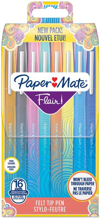 Paper Mate Flair Set (Multicoloured, 16 x)