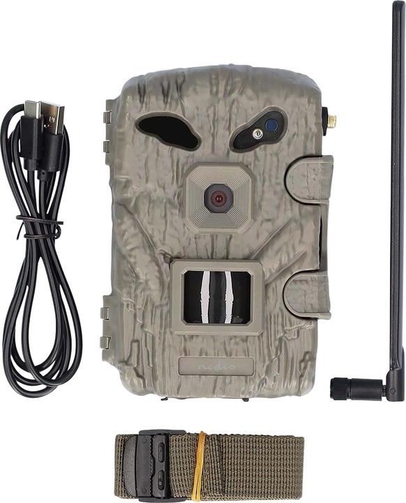 Produktbild Nedis Wildcamera - 1080p@30fps - 30.0 MPixel - 2 MPixel CMOS - IP66 - Zwart No-Glow IR - Nachtzicht - Kijk