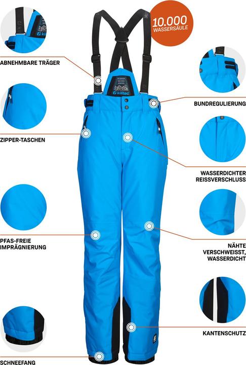 Immagine prodotto Killtec Boy's KSW 214 Ski Pants (164)
