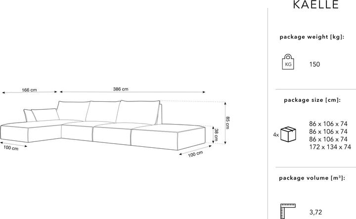 Produktbild Micadoni Kaelle (Ecksofa)