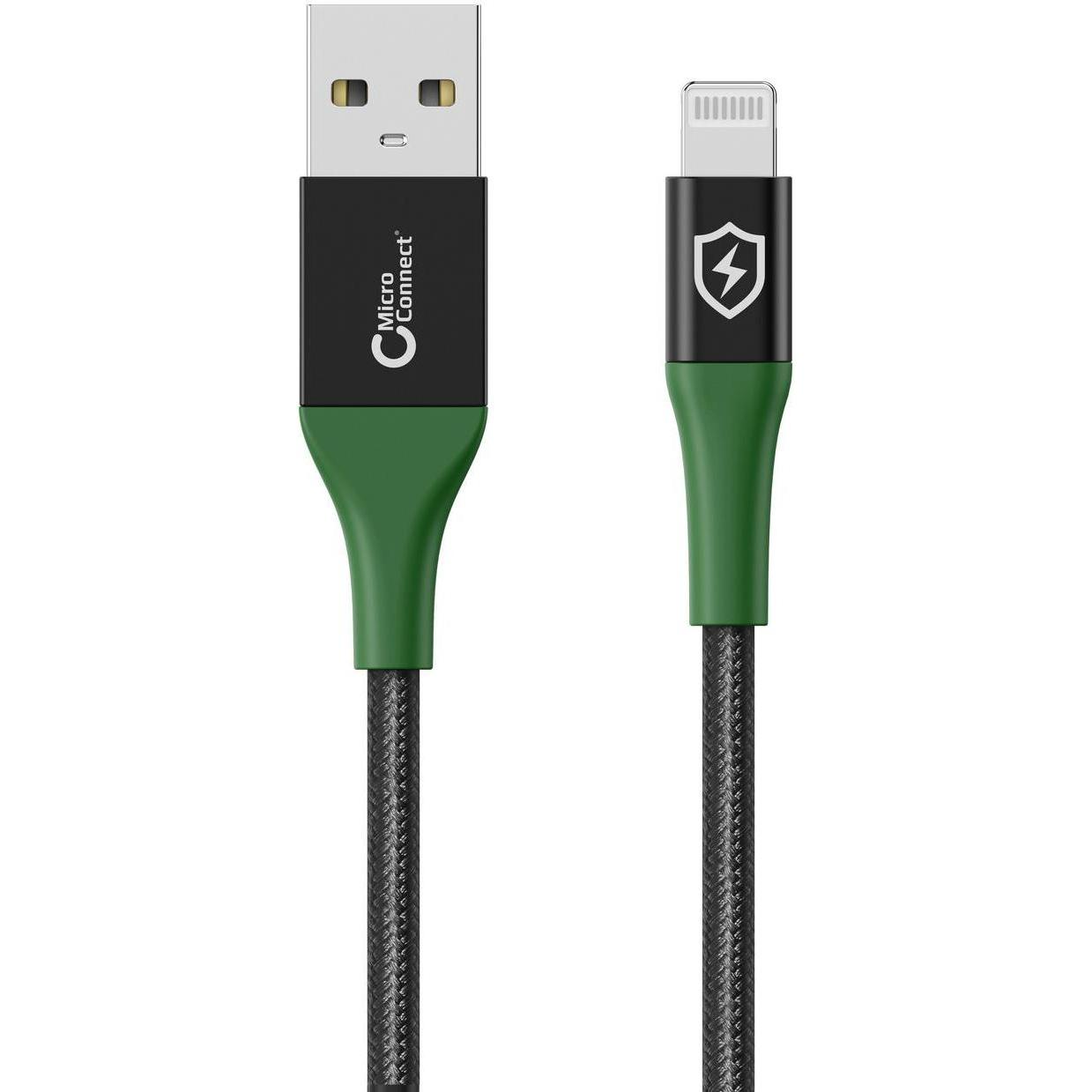 MicroConnect Smart Charge MFI USB-A to (2 m, USB 2.0), USB Kabel