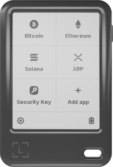 Ledger Nano Gen 5 inkl. Recovery Key - Graphite (éther)