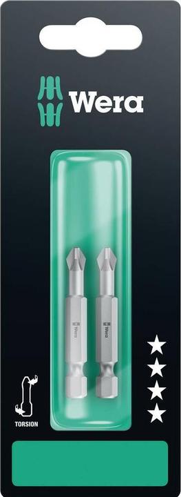 Actual product image Wera 851/4 TZ PH 2 x 50 mm SB (Cross Phillips PH M2)