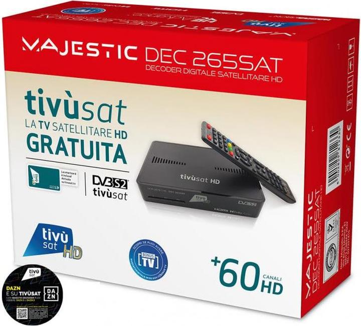 Image du produit Majestic DEC Décodeur de satellite (DVB-S, DVB-S2)