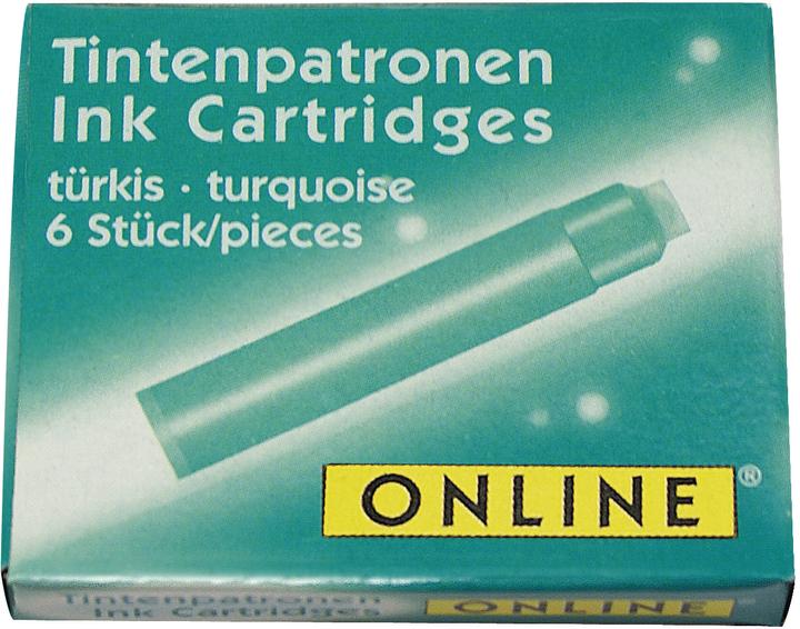 Image du produit Online Norme sur les cartouches d'encre (12 pièce(s), Turquoise)