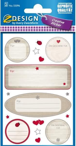 Produktbild Z-Design Deko Aufkleber (16 Sticker)