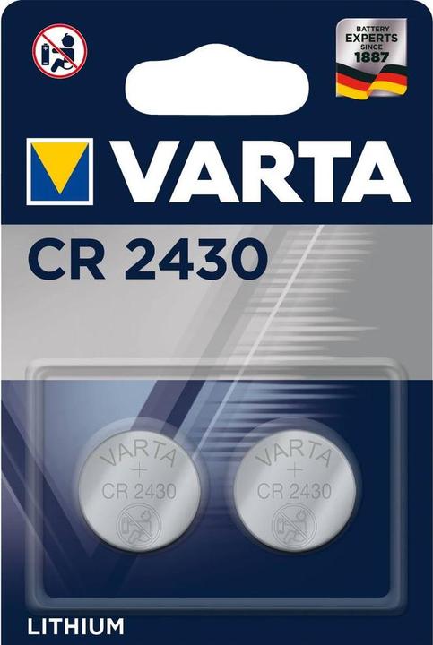 Actual product image Varta Electronics CR2430 (2 pcs., CR2430, 280 mAh)