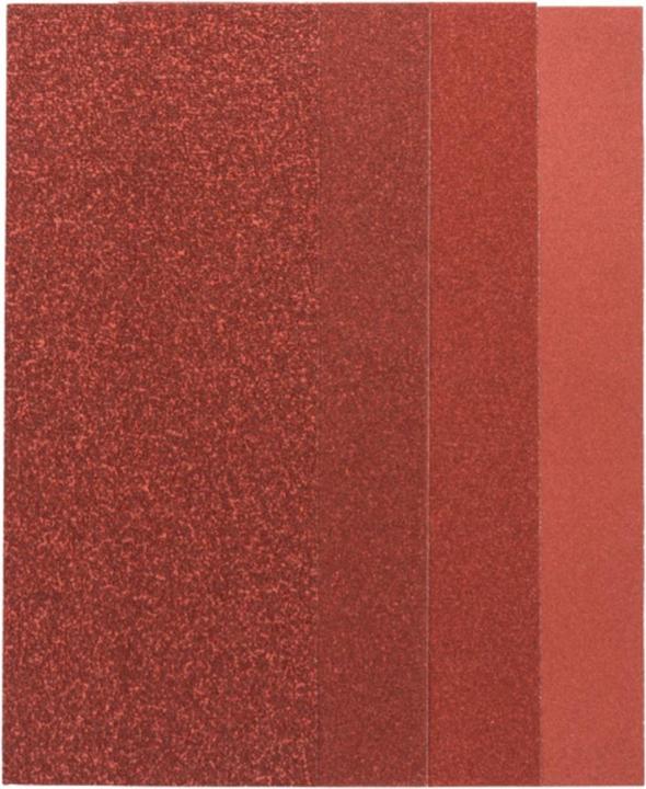 Produktbild Bosch Zubehör Schleifblatt-Set für Schwingschleifer, 25-teilig, ungelocht, 93 x 230 mm, 60-240 (120, 240, 60, 80)