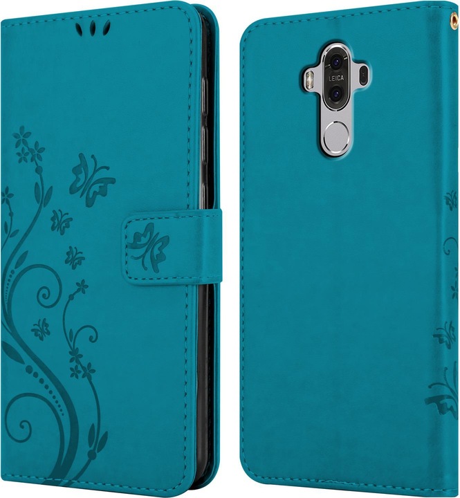 Actual product image Cadorabo Flower Book cover (Mate 9)