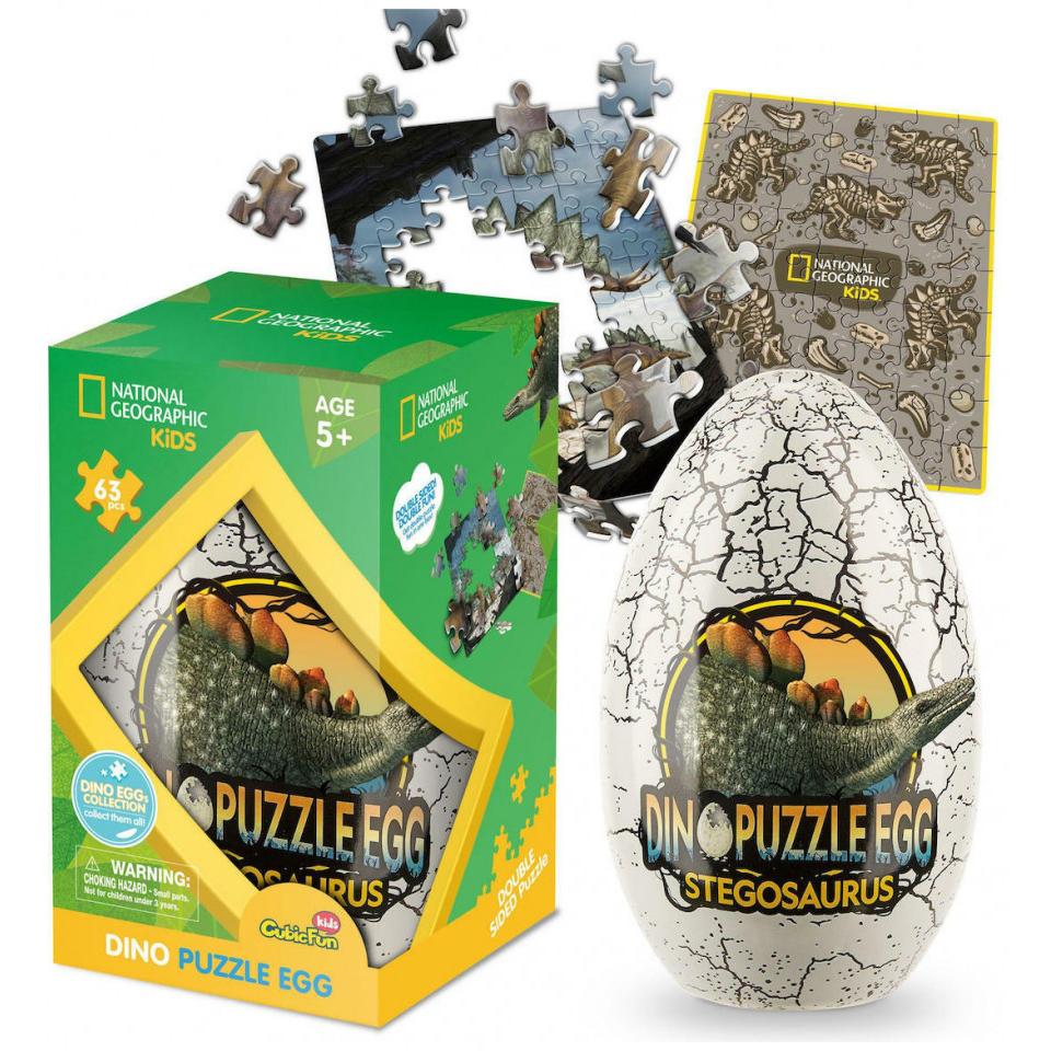 Cubicfun National Geographic - Stegozaur (63 Teile)