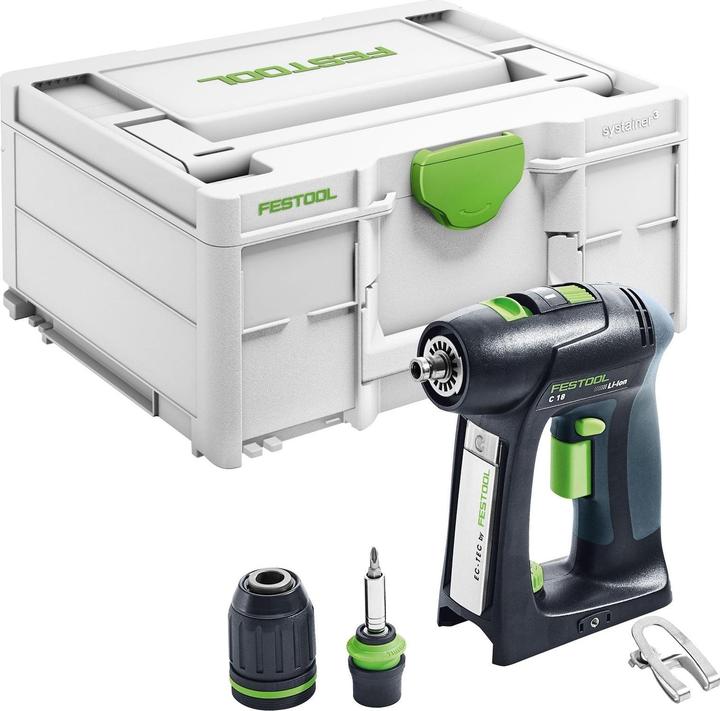 Actual product image Festool Cordless drill driver C 18-Basic