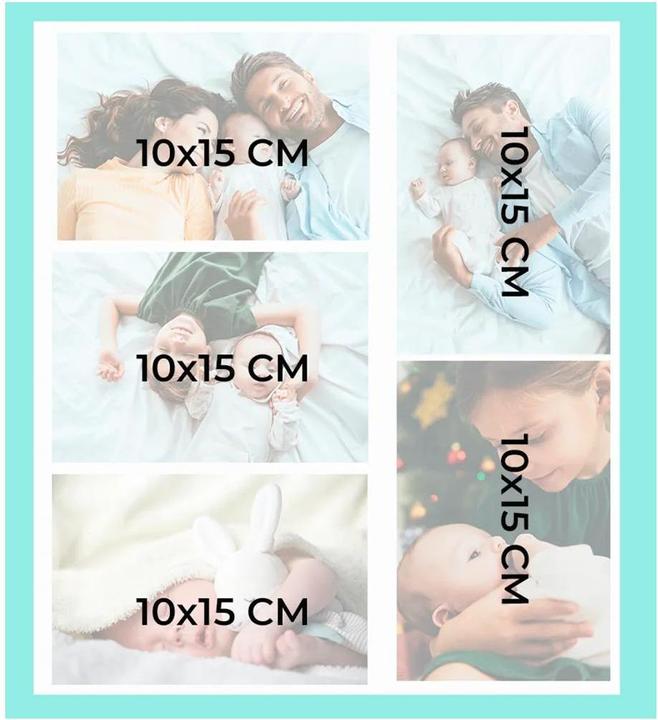 Actual product image Exacompta Fotoalbum, 60 Seiten schwarz, 29x32 cm, Japan (32 x 29 cm)