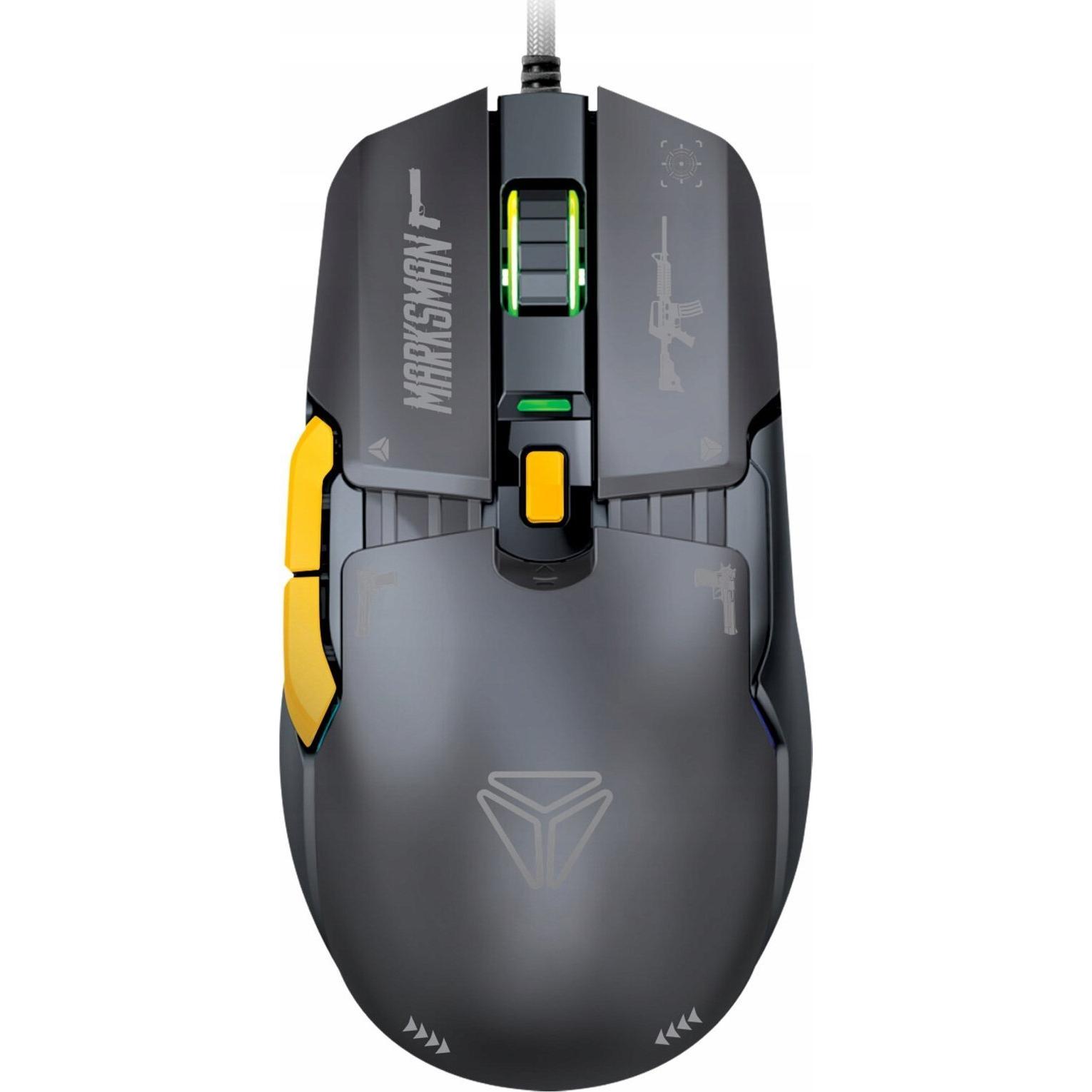 Yenkee Mouse Marksman - Yms 3600Bk Nero 3600 Dpi (Senza fili), Mouse, Nero