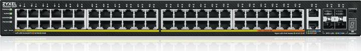 Actual product image Zyxel Layer3 Access Switch, 600W PoE, 48x1G RJ45, 2x10Multi (54 Ports)