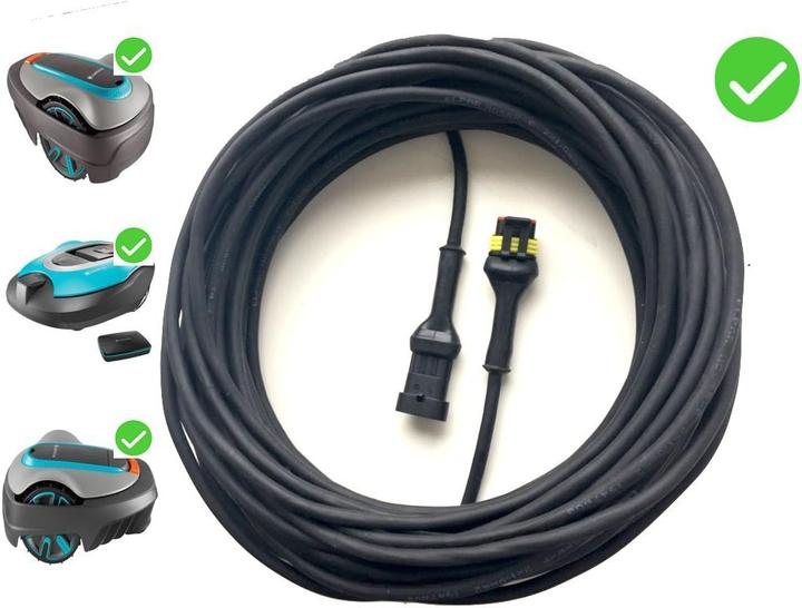 Actual product image Eco Bio Energy Cable, 3 meter (Mowing robot, Garden machinery spare parts)
