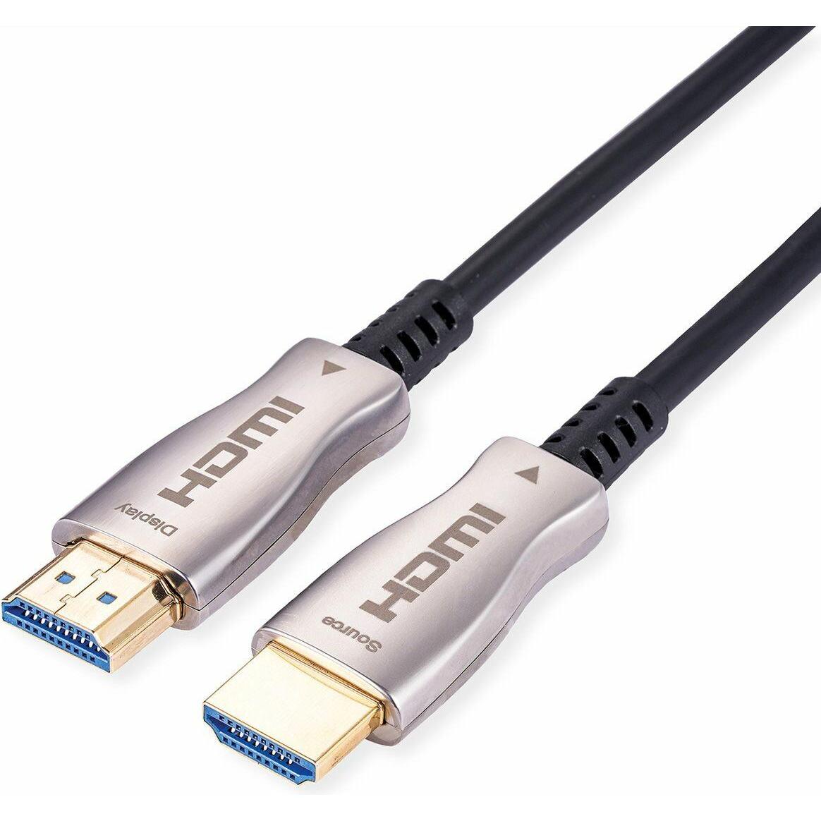 Value Ultra HDMI Aktiv Optisches 4K Kabel (30 m, HDMI), Video Kabel